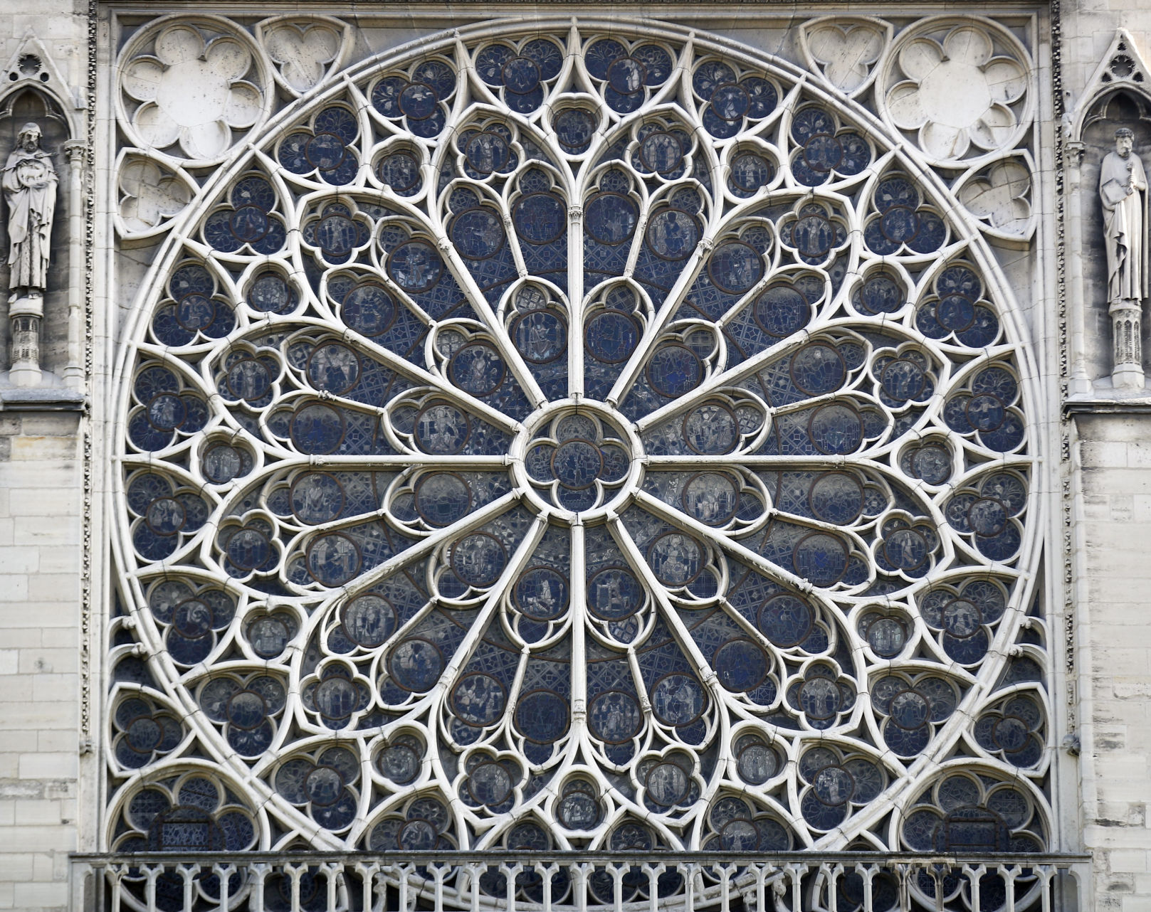 APTOPIX France Notre Dame Fire
